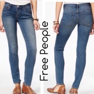 Free People Straight Skinny Jeans